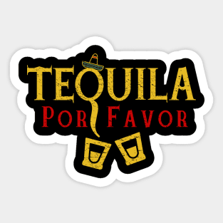 Tequila Por Favor Cinco De Mayo - Cinco De Drinko - Outfit Sticker